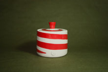 Load image into Gallery viewer, Candy Cane Sugar Bowl
