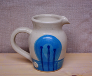 Selkies blue milk jug