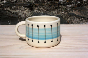 Blue Stitch Mug
