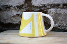 Load image into Gallery viewer, Sunshine Yellow Geo Mug
